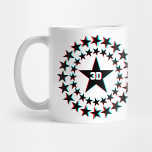 3D Stars Mug